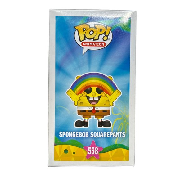 Funko Pop Animation Sponge Bob Squarepants Rainbow 558 Collectible Vinyl Figure - Picture 5 of 7